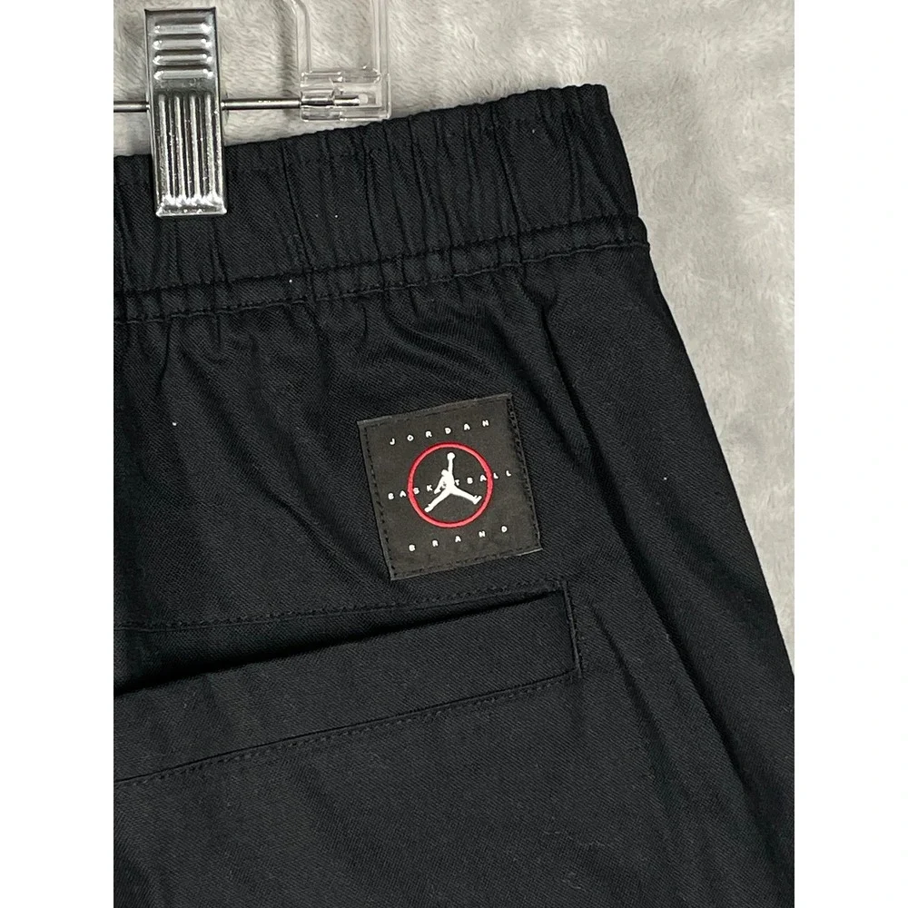 Jordan Essentials Woven Men Black Pants Standard Fit HF9329-010 XL New